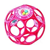 Oball - Rattle 10 cm Rot