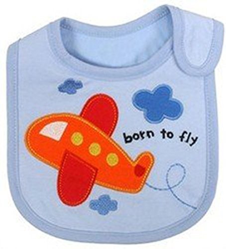 JT-Amigo 4er Set Baby Jungen Lätzchen, Baumwolle, Wasserdicht, verschiedene Motive - 3