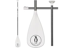 Tuxedo Sailor Pagaia SUP Alluminio Remi SUP Paddle Stand Up Paddle Telescopica，Leichtes und Schwimmendes, 2 in 1 Pagaia Doppia SUP Pagaie Kayak
