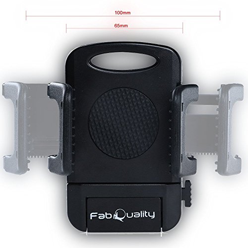 SONDERANGEBOT â‚¬8 1 TAG!! Handyhalterung Fahrrad Smartphone Handyhalter, Fahrrad Handy GPS Halter-Schwarz, Verstellbar fÃ¼r iPhone 7/ 7 Plus 6S/ 6S Plus 6/ 6Plus 5S Samsung Galaxy S5/ S4/ S3 usw. Schwarz