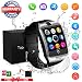 Produktbild Bluetooth Smart Watch Sport Smartwatch mit Kamera Wasserdicht Uhren Fitness Tracker Armbanduhr Kompatible iOS iPhone Android Samsung LG für Herren Damen Silber
