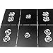 Goldenssy 1x Template Model Sticker Decal Pierced for Nail Art Stamping Prints Pattern Rose Flower