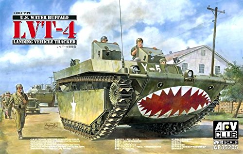 AFV Club 35205 Model Kit Amphibious LVT IV
