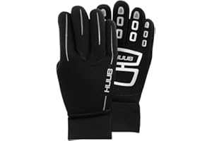 Huub 3mm Wetsuit Swim Gloves - Black Silver - Unisex - These gloves are also perfect for those long cold weather bike rides