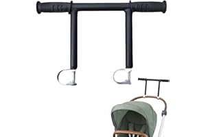 KENSBRO Stroller Handle Extender,Adjustable Stroller Extension Handles Easy to Install Universal Stroller Push Extension Replacement Handle Bars for diameters Within 32mm