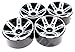 Produktbild ARUNDEL SERVICES EU 4 x Metall 1,9 " Leichtmetallfelgen Beadlock-Felgen für RC AXIAL SCX10 TRX-4 Jeep 90046 90047 TF2 D90 D110 Rock Crawler Räder aus Metall Modell RC Leichtmetallfelgen Crawler