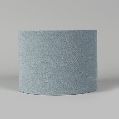 QAZQA Modern Polyester Lampenschirm 20/20/15 Zylinder mineral , Rund gerade Schirm Pendelleuchte, Schirm Stehleuchte, - 7