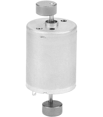 MANHONG Piccolo Motore Elettrico 1pcs 130 Motor DC 1.5-12V 5400RPM Forte Strong Magnetic Long Shaft Lungo Life Brush Brush Micro Hobby Motor Motore, Generatore del Vento