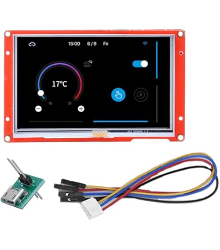 Display Nextion 4.3 Pollici Touch Capacitivo - Per Arduino E ESP32