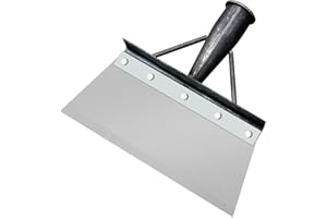 AXBEEAX Multifunctional Cleaning Shovel Weeding Tools for Garden Multi Functional Gardening Weed Scraper for Weeds and Moss （Wooden Handle Not Included）