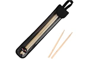 GNHG Sac pour Baguettes de Tambourin, Sac de Rangement pour Baguettes de Batterie, Sac de Bâton de Ttambour, Housse Baguettes pour Housse de Tambour Accessoire