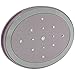 Pearlised Pink Oval Compact Mirror With Swarovski Crystals 5 x Magnification SC964