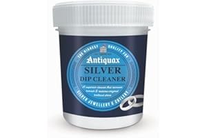 Antiquax Silver Dip Cleaner 250ml– Fast-Acting, Professional Silver Restoration for Jewelry & Silverware