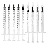 70pcs 1ml/1cc Syringe with Luer Slip Tip, No Needle, Sterile