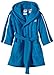 Produktbild adidas Kinder Bademantel 3-stripes Bathrobe, Solar Blue/White/Night Blue/Blue Beauty, 128, F51242