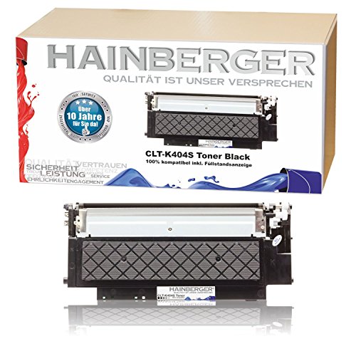 Hainberger XL Toner Black kompatibel zu Samsung CLT-404S Xpress C 430 W C 480 W C 480 FN C 480 FW CLT-K404S, CLT-C404S, CLT-M404S, CLT-Y404S