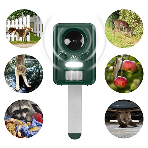 Gardigo Solar Tiervertreiber 2er Set, Hundeschreck, Katzenschreck, Marderschreck, Waschbärvertreiber inkl. Erdspieß - 7
