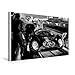 Produktbild Calvendo Premium Textil-Leinwand 75 cm x 50 cm Quer, Le Mans 1967 Attwood, Courage auf Ferrari | Wandbild, Bild auf Keilrahmen, Fertigbild auf Echter Leinwand, Leinwanddruck Mobilitaet Mobilitaet