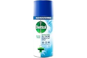 Dettol All-in-One Crisp Linen Disinfectant Spray, 400ml