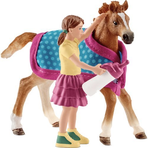 Schleich 42361 - Horse Club Foal with blanket