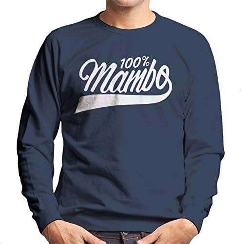 Mambo Coke Style Logo White Text Men's Sweatshirt
