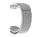 Produktbild Happysdh Armband kompatibel mit Xiaomi AMAZFIT 2 Smart Watch, Smartwatch Zubehör Milanese Magnetschleife Edelstahl Uhrenarmband Ersatzarmband Armbänder Smartwatch für Männer Frauen