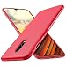 Produktbild OnePlus 6T TPU Hülle Ultra dünn Case Anti-Fingerabdruck Schutz Flexible Scratch Silikon Schutzhülle Stoßfest Handyhülle Cover - Red