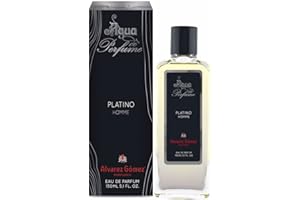 ALVAREZ GOMEZ Agua de perfume para hombre Platinio, frasco 150 ml agua de perfume magnetico