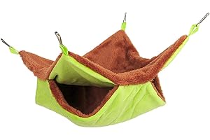 Yardwe Hamaca Colgante para Mascotas Nido De Ardilla Hamaca del Planeador del Azúcar Colgante para Ardilla Cama e para Mascotas para Dormir De Nido del