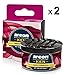 Produktbild Areon Ken Lufterfrischer Dose Auto Duft Anti Tabak Autoduft Duftdose Wohnung Erfrischer 3D Set ( Anti Tobacco Pack x 2 )