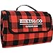 Produktbild Outdoor Decke mit wasserdichte Unterseite – Buffalo Plaid Badteppich von Wanderungen und. Co – 190 x 140 cm – die perfekte Weihnachten Geschenk...