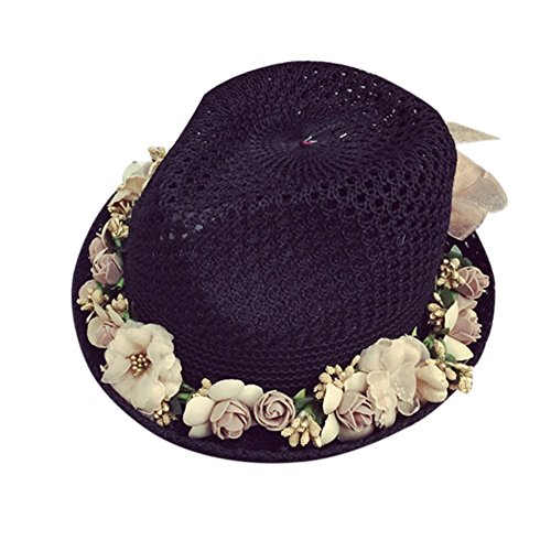 TININNA Damen Mädchen Blume Bohemia Style Kopfschmuck Haarbänder,Blumen Stirnbänder Kopfband Kranz von Rosen Braut Brautjungfer Haarschmuck Blumen for Hochzeit Festivals - 5