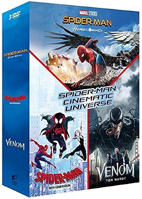 SONY PICTURES HOME ENTERTAINMENT Cinematic Universe Homecoming + Spider-Man New Generation + Venom