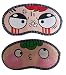 Jenna™ Angry-GreenHairCartoon Face Sleeping Eye Mask (Pack of 2) RS.399.00