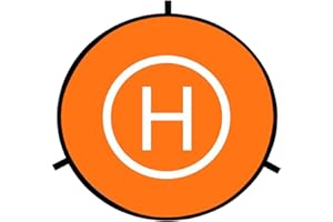 LYITZW 1 Pièce Pliable Aires D'atterrissage, Tapis D’atterrissage, Drone Landing Pad, Accessoires de Drones, Plateforme D'atterrissage, Simple Face, Diamètre(55cm)