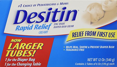 Desitin Rapid Relief Diaper Rash Cream - 2/6 oz.