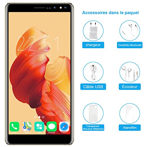 Smartphone Pas Cher Telephone Portable debloqu Double Sim 4G Android 7 0 5 5 Pouces 18 9 Double HD Cam ra 1280 720 IPS cran 16Go ROM 2800mAh 1 3GHz Quad-Core T l phone D bloqu reviews Smartphone Pas Cher Telephone Portable debloqu Double Sim 4G Android 7 0 5 5 Pouces 18 9 Double HD Cam ra 1280 720 IPS cran 16Go ROM 2800mAh 1 3GHz Quad-Core T l phone D bloqu