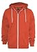 Produktbild Urban Classics Melange Zip Hoody, red, Größe L