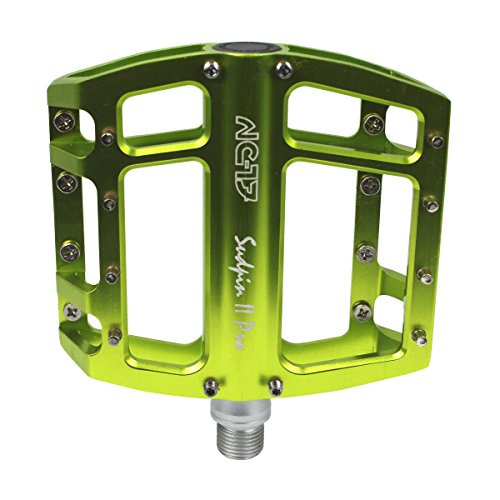 NC-17 Sudpin II Pro Aluminium Plattform Pedale / Fahrrad Pedale MTB / Mountainbike Pedal / BMX Pedal / zwei Kugellager + Cr-Mo Achse / inkl. Ersatzpins