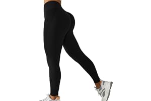 Push Up Leggings a vita alta, slim fit, vita alta, vita alta, con controllo pancia, sportivi, opachi, per yoga, fitness, corsa, leggings sportivi da donna, a vita alta, opachi, per yoga, A-blu