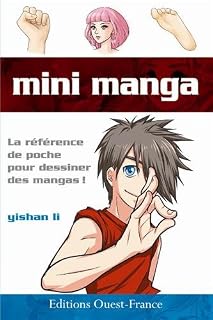 jaquette livre Mini manga : Coffret 4 volumes : Astuces pour le dessin ; Vêtements & accessoires : Les mains et les pieds ; Visages et coiffures