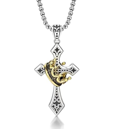Collana Crocifisso Uomo | Acquisti Online Su - 5