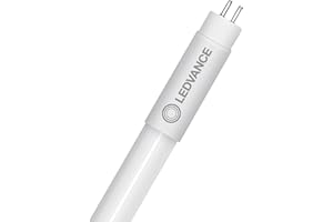 LEDVANCE LED Röhre T5 Performance (Mains AC) High Efficiency 7W 1000lm - 840 Kaltweiß | 55cm - Ersatz Für 14W, White-black-grey