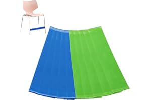 Bmliingchau Dehnbare Stuhlbänder Kinder, 10 Stück Stuhlbänder ADHS, Stuhl Zappelbänder, Federnde Stressbänder für Kinder mit Sensorischem ADHS und Autismus, Klassenzimmer, Elementare Stühle