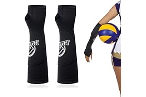 DKDXID 1 Paio Manicotti Pallavolo Donna e Uomo Protezione Avambraccio Pallavolo Polsiere Polsini Pallavolo Ragazza Manicotto Pallavolo Accessori Manicotti Volley Bracciali Sportivi Pallavolo