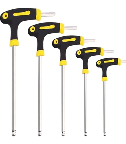 Chiave Esagonale A Brugola Esagonale E A Sfera Con Impugnatura A T - Foto 2