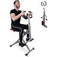 Mobiclinic®, Rowing machine, ABS Workout Machine, Squat Machine, Multifunctional, LCD Display, Adjustable, Vitalfit, Abdominal Crunch Machine, Home Fitness Trainer, Foldable, 100kg, Exercise bike