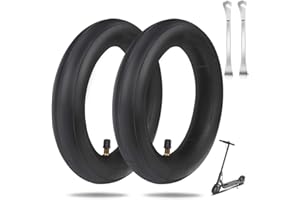 DIAOCARE Chambre à Air pour Trotinette Electrique Xiaomi 8 1/2x2 avec 2 Leviers Pneu Plein Xiaomi M365 Increvable 1.8mm Remplacement de Pneu pour Roue Avant/Arrière