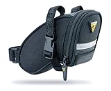 Topeak TC2471B - Borsello sottosella aero, nero (nero/argento), Micro