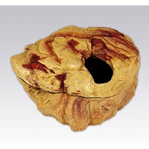 Hiding Shelter medium - sandstone / Eiablage , Wetbox sandstein